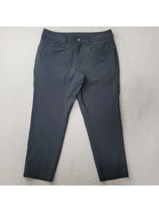 Lululemon ABC Utilitech Mens Navy Blue Slim Fit Pants Size 32x24 - Picture 1 of 13